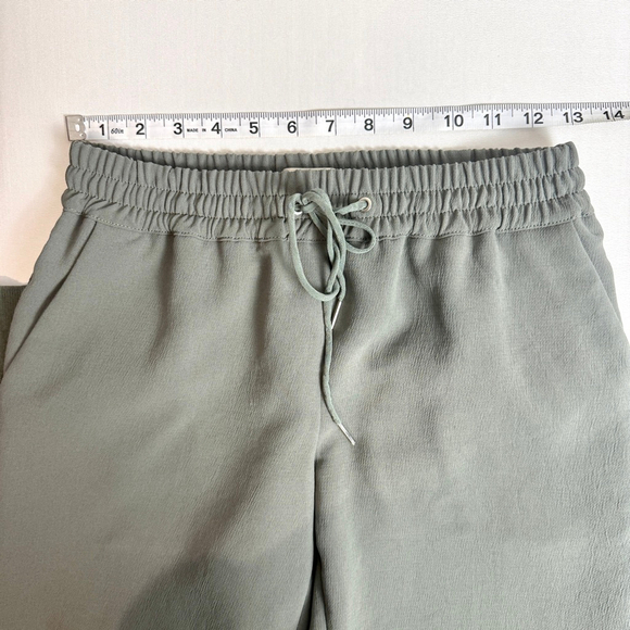 Wilfred Buffon Jogger Pants Women's Size XS Green Olive Crepe - Picture 10 of 13